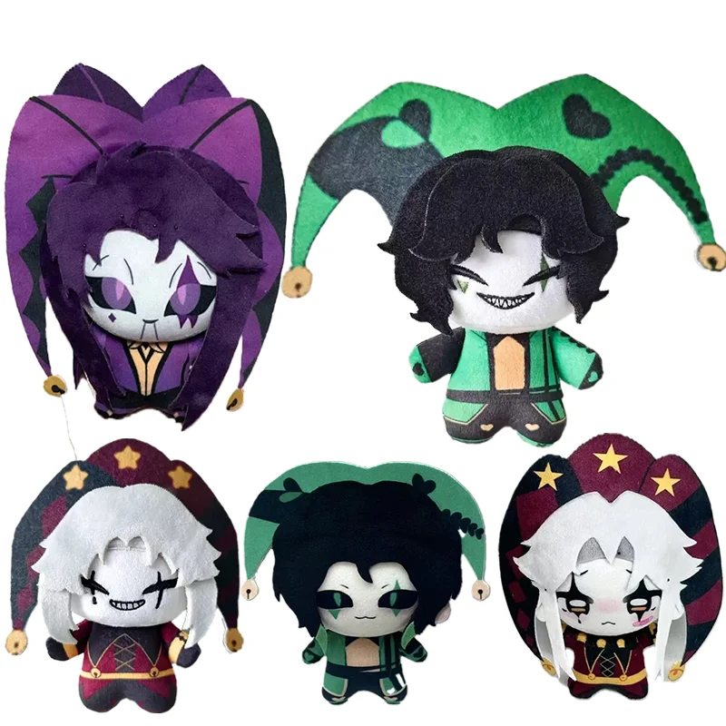 Neue 10 cm Harlequin Pierrot The Freak Circus Freaks Plüschpuppe Niedliche Anime-Peripheriegeräte Spielzeug Halloween Weihnachtsgeschenk Image