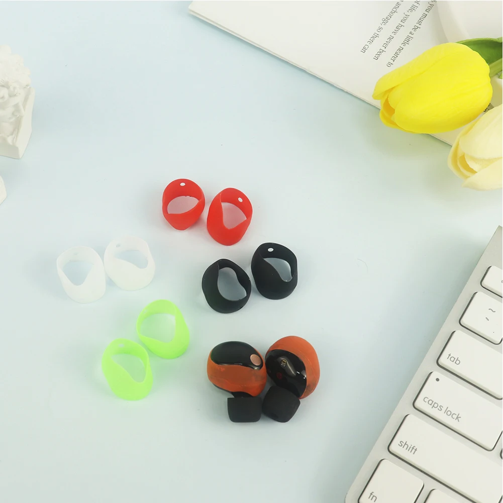 5 Paar Silikon-Ohrstöpsel-Abdeckungen in 5 Farben, Ersatz-Ohrstöpsel-Zubehör für Sony WF-1000XM5 Kopfhörer Image