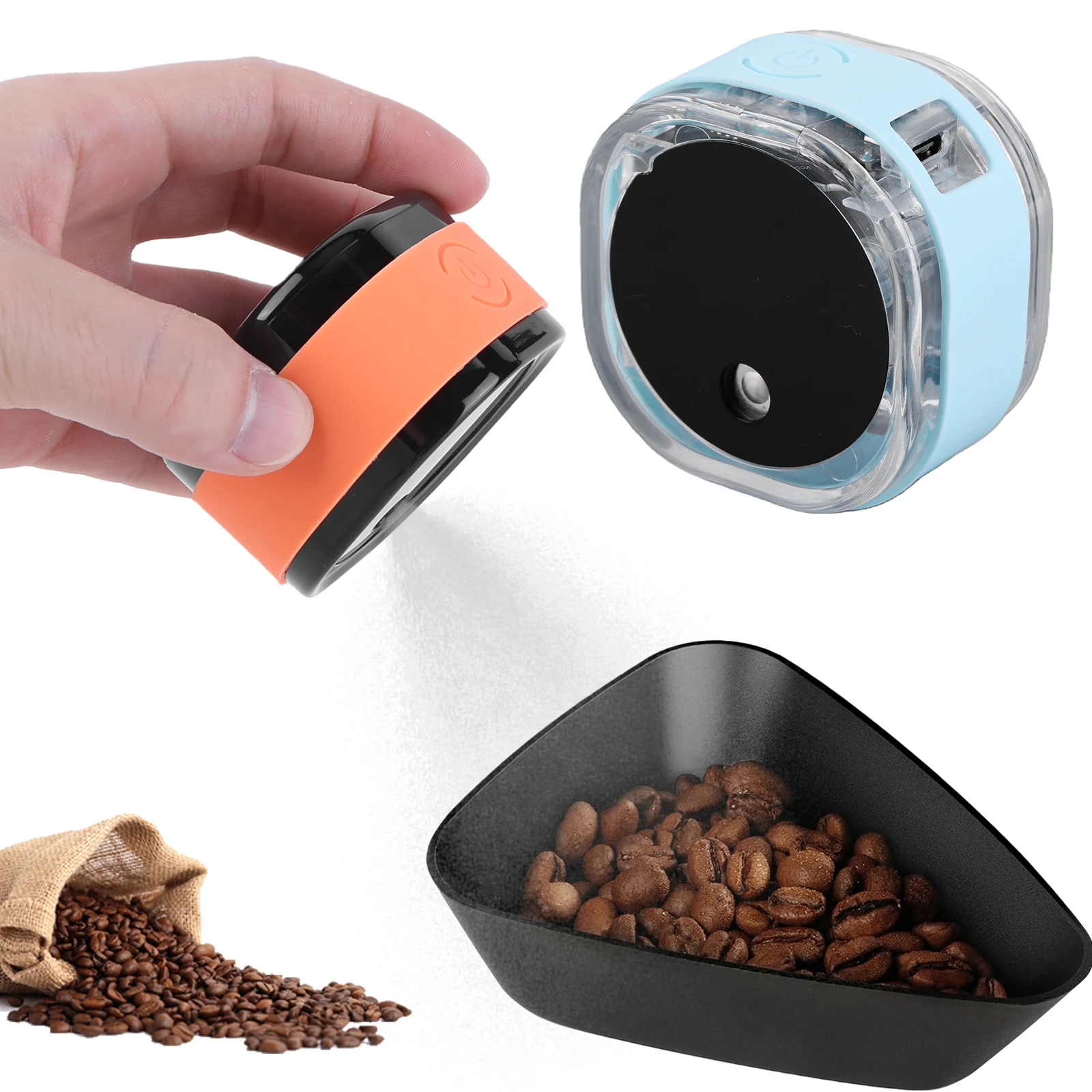 30ml Kaffeebohnen-Zerstäuber mit Magnetfuß Elektrischer Espresso-Sprüher Wiederaufladbare Antistatik-Sprühflasche Kaffee-Zubehör Image