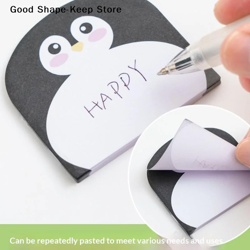 Großes Sortiment an Cartoon-Tier-Haftnotizen, 240/960 Blatt Gebrauchsfertig Image