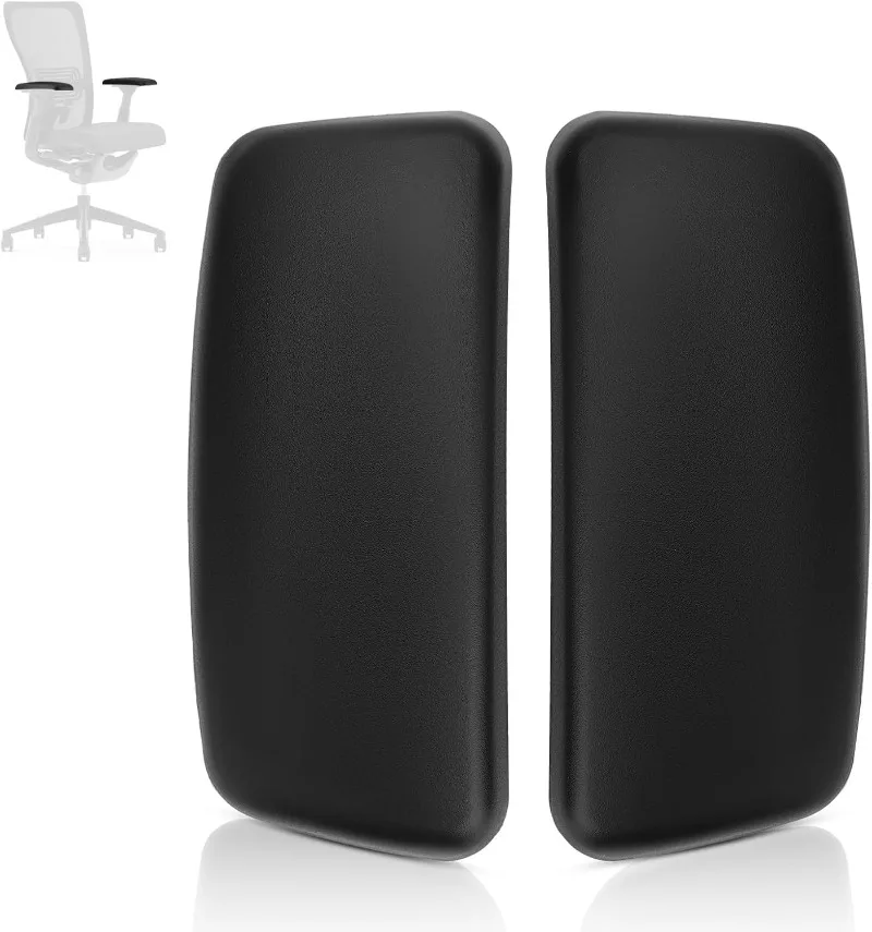 1 PAAR Armpolsterkappen für Haworth Zody Bürostuhlteile, Ersatz der Armlehnenabdeckung für Bürostuhl-Armlehnenabdeckung Image