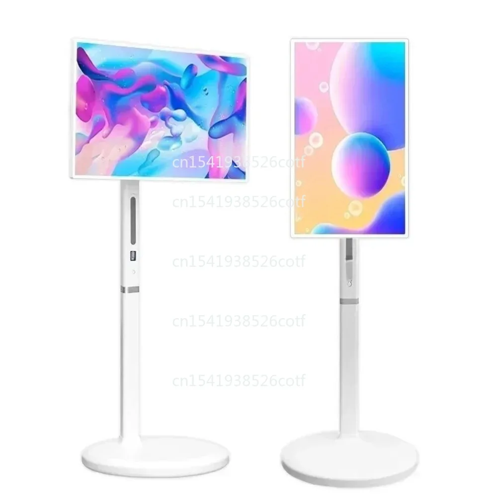 32-Zoll-Herzform-Bildschirm, großes Flachbildschirm-Panel, kabellose Projektion, beweglicher Fernseher, Touch-All-in-One-Gerät Image