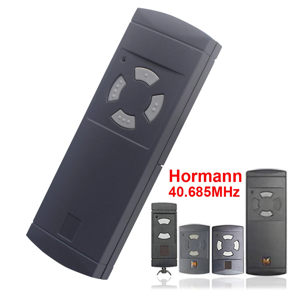 HORMANN 40 685 MHz HSM2 HSM4 HSE2 HSE4 HS2 HS4 Garagentor Tor Fernbedienung Duplikator 40 MHz Grauer Knopf Garagentoröffner Image