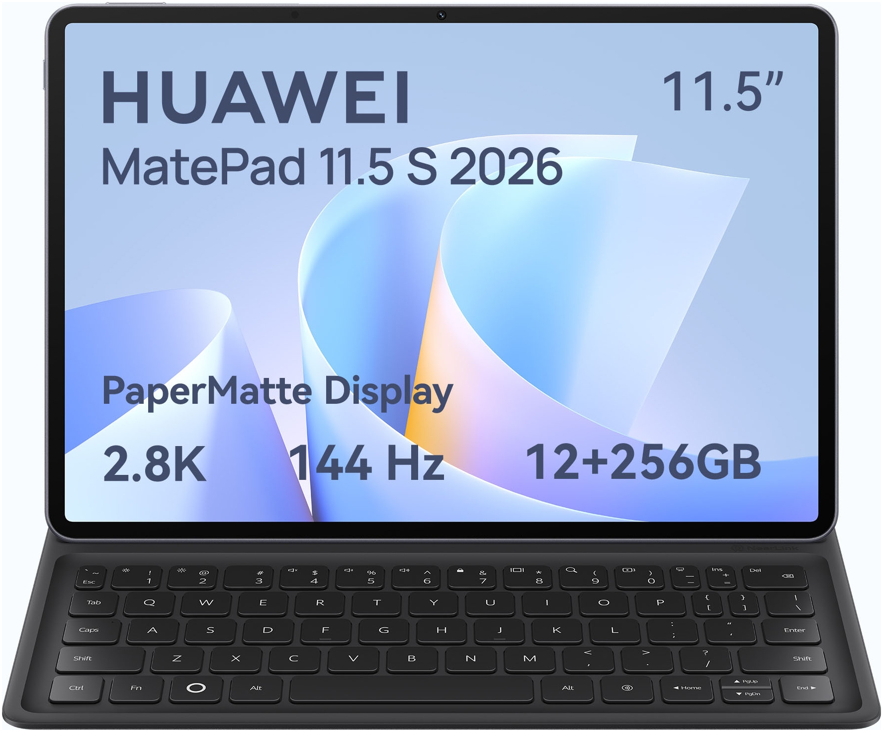 HUAWEI Tablet "MatePad 11.5" S 12+256 GB Inklusive Tastatur", grau, B:19,2cm H:7,1cm T:27,5cm, Tablets_EBookReader
