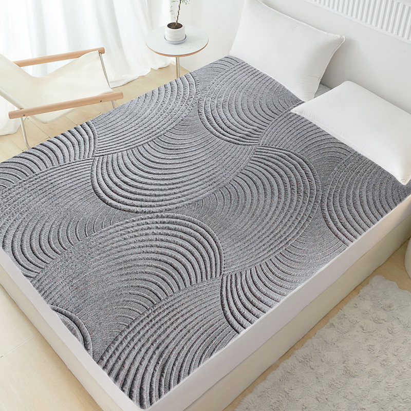 Waterproof Mattress Protector Thickened Quilted Bed Cover Waterproof Bed Pad Mattress Protector for Mattress with Air Layer