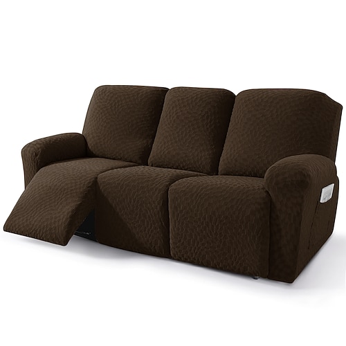 Elastischer Ganzkörper-Überzug für Relaxsessel, Schaukelstuhlbezug, elektrisch verstellbares Sofabezug, geteilter Massagesesselbezug Image