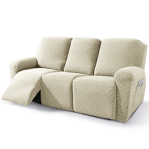 Elastischer Ganzkörper-Überzug für Relaxsessel, Schaukelstuhlbezug, elektrisch verstellbares Sofabezug, geteilter Massagesesselbezug Image