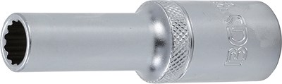 Bgs Steckschlüssel-Einsatz Zwölfkant, tief - 12,5 mm (1/2) SW 10 mm [Hersteller-Nr. 10680] Image