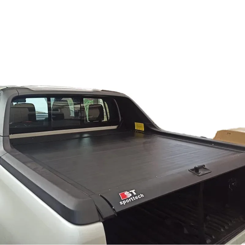 Direktverkauf ab Werk, einziehbarer Pickup-LKW-Bett-Tonneau-Abdeckung, Rolldeckel, Tonneau-Abdeckung für Zubehör für Tundra 2023 Image