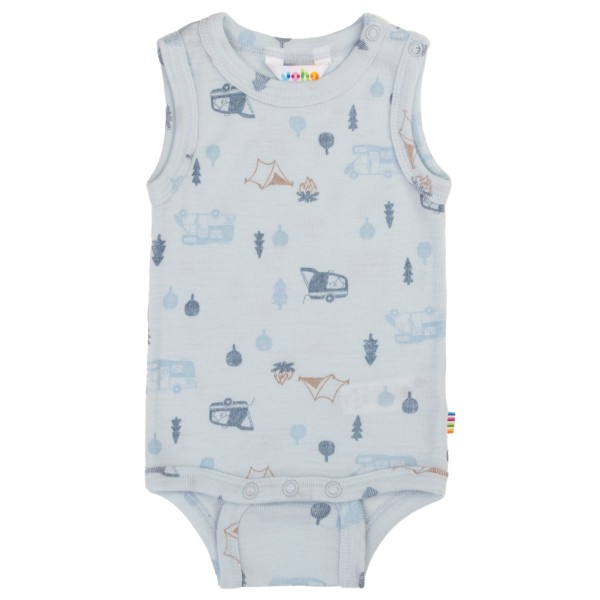 Joha - Kid's Body w/o Sleeves - Merinounterwäsche Gr 60 grau