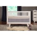 babyletto Hudson 3-in-1 Convertible Crib Wood in White | 35 H x 29.75 W in | Wayfair M4201W