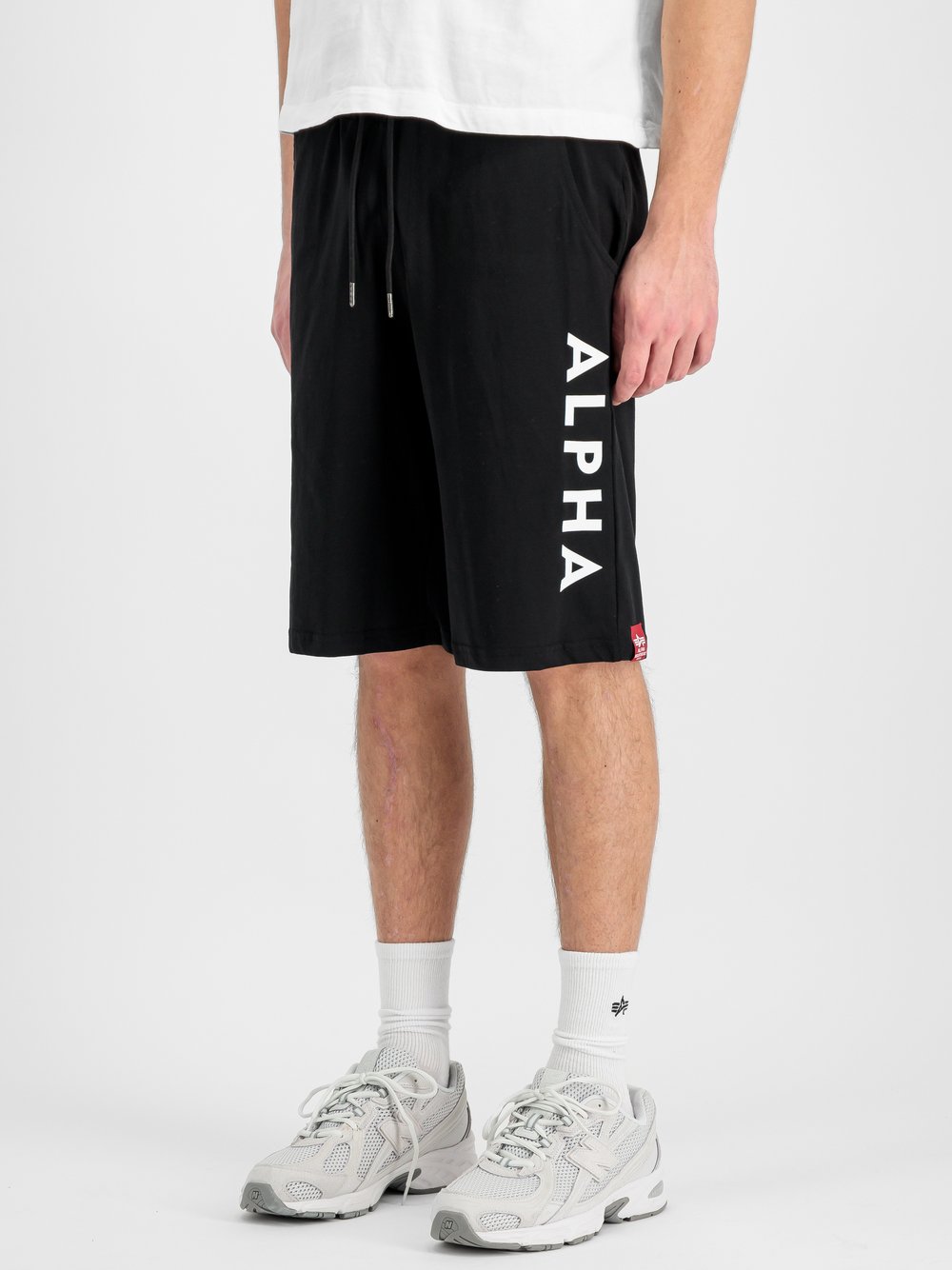 Alpha Industries Sweatshorts Herren schwarz, XL Image