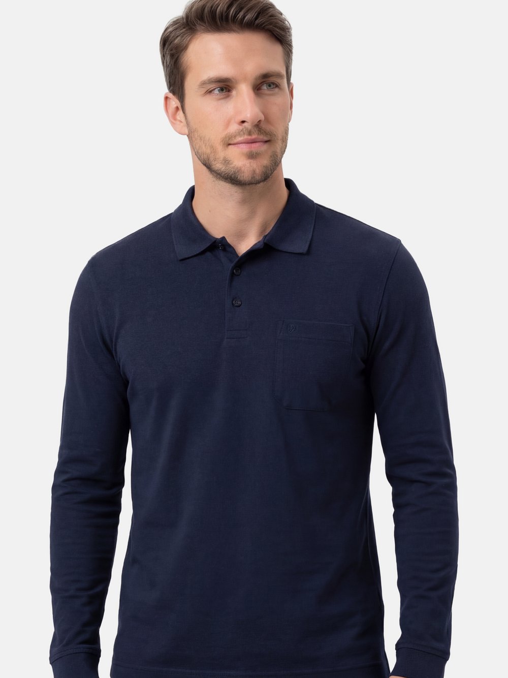Ragman Poloshirts im 3er-Pack Herren blau, XXXL Image