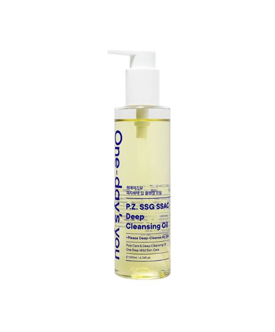ONE DAY'S YOU PZ SSG SSAG Deep Cleansing Oil 200 ml