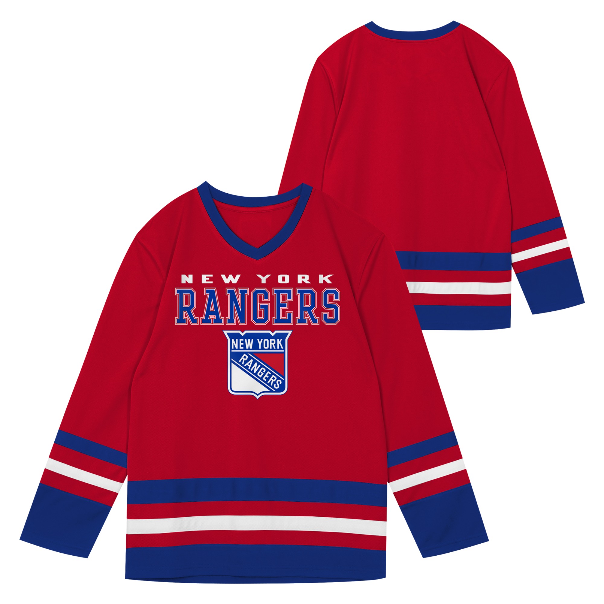 "New York Rangers Fashion Hockey Jersey – Jugendliche" Image