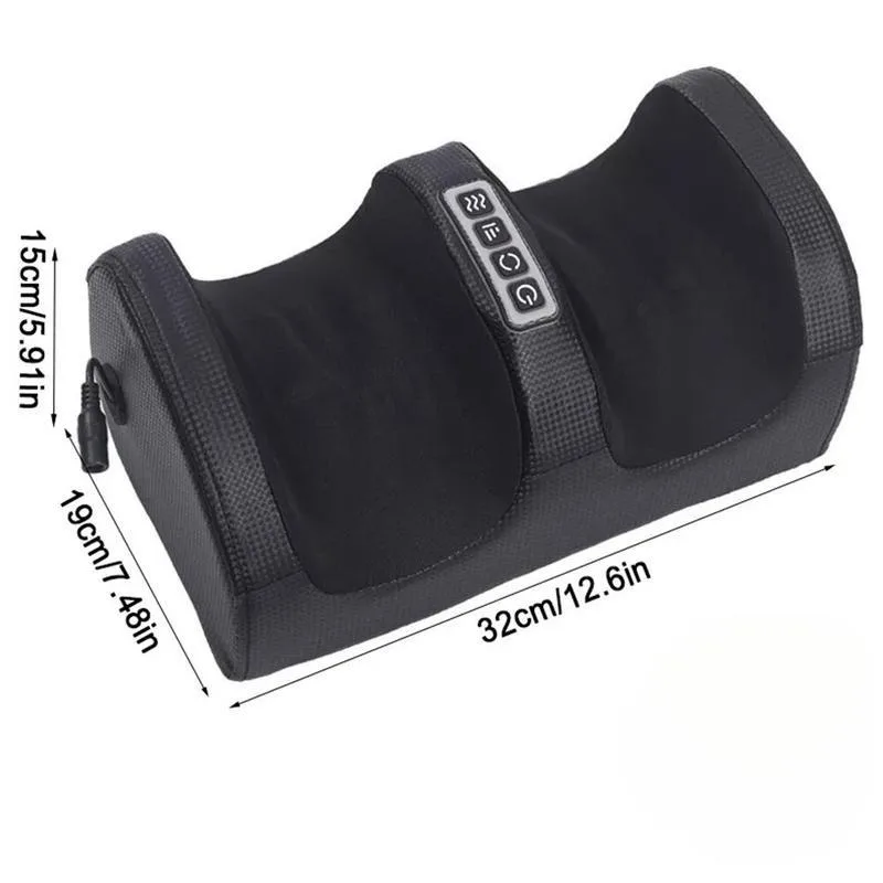 [Appareil de massage des pieds chauffant relaxant] Masseur de pieds pour la circulation et la relaxation - Appareil de massage des pieds pour la relaxation avec H