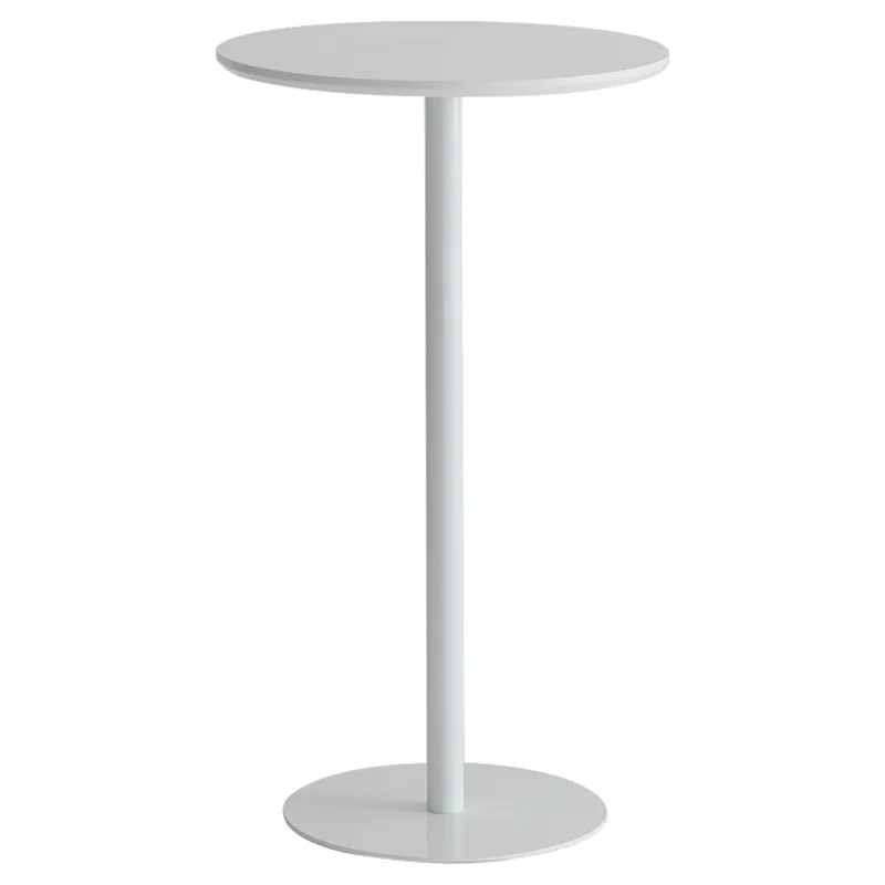Modern, schlicht, nordisch, Haushalt, leichter Luxus, hoher Stehtisch, Milchteeladen, Couchtisch, hoher Fuß Image