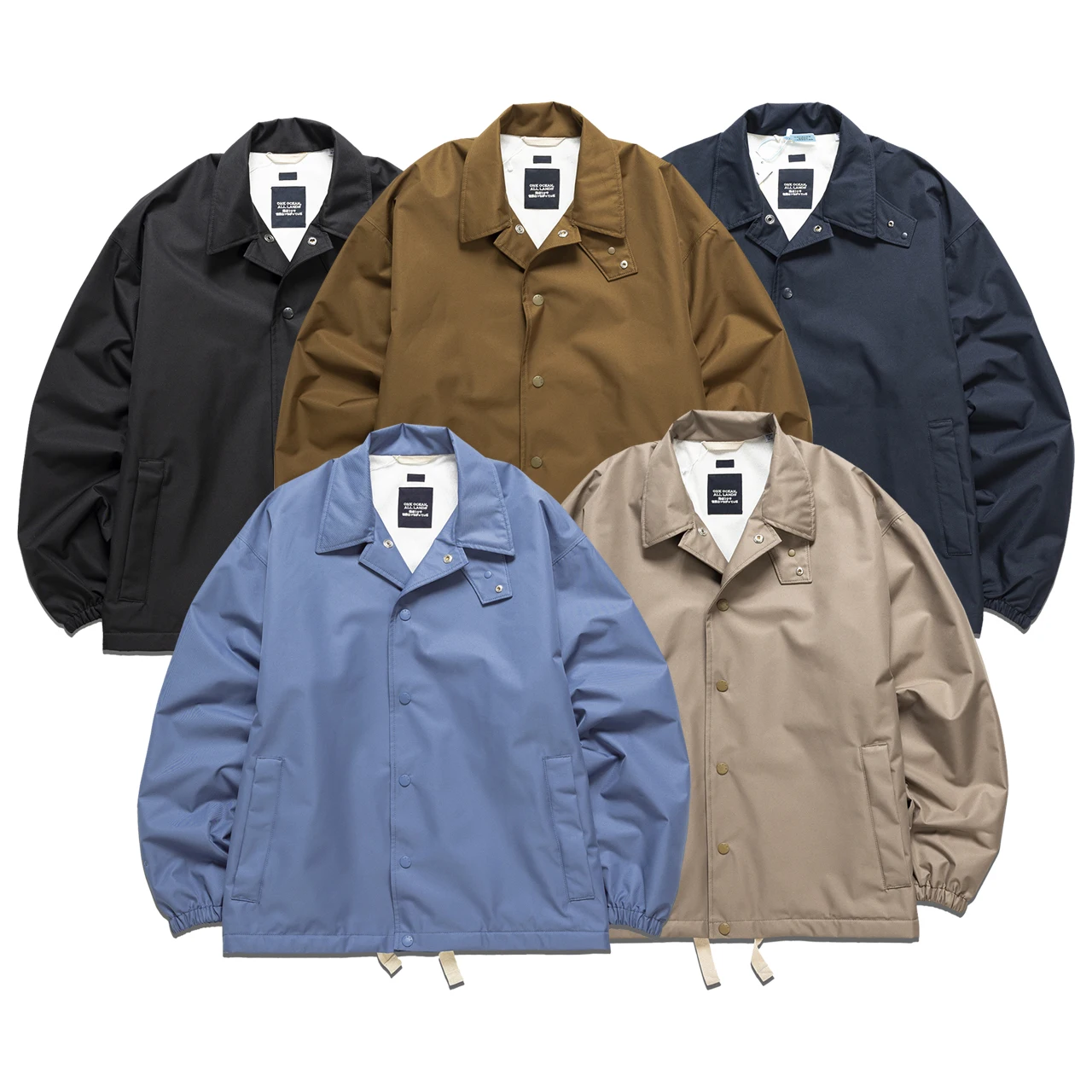 NANAMICA 2L GTX Photoelektronische, funktionelle, wasserdichte Coach-Jacke aus Stoff Image