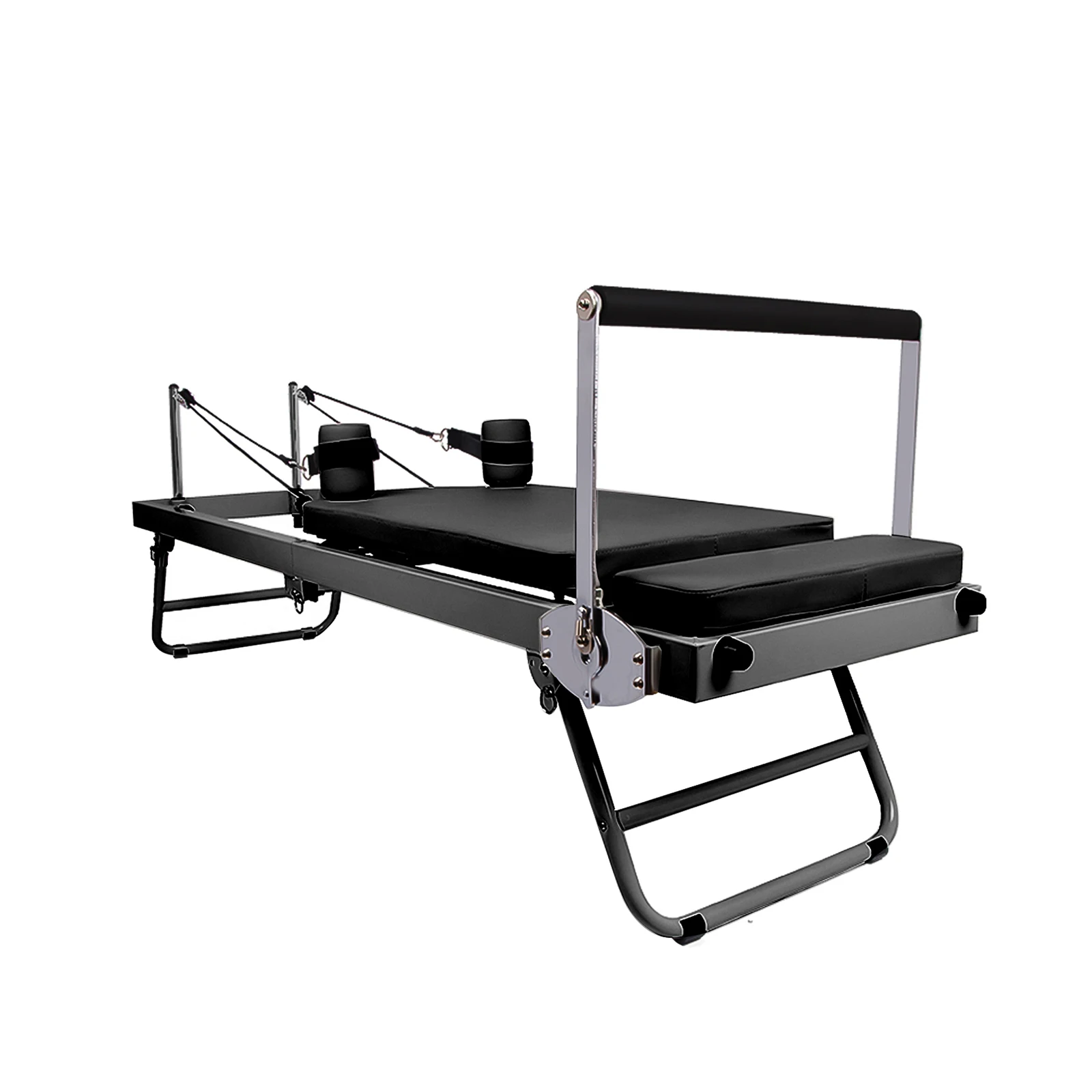 Home Pilates Reformer Verstellbares Kern-Trainingsbett, Trainingsgerät, faltbares, kompaktes Trainingsgerät Image