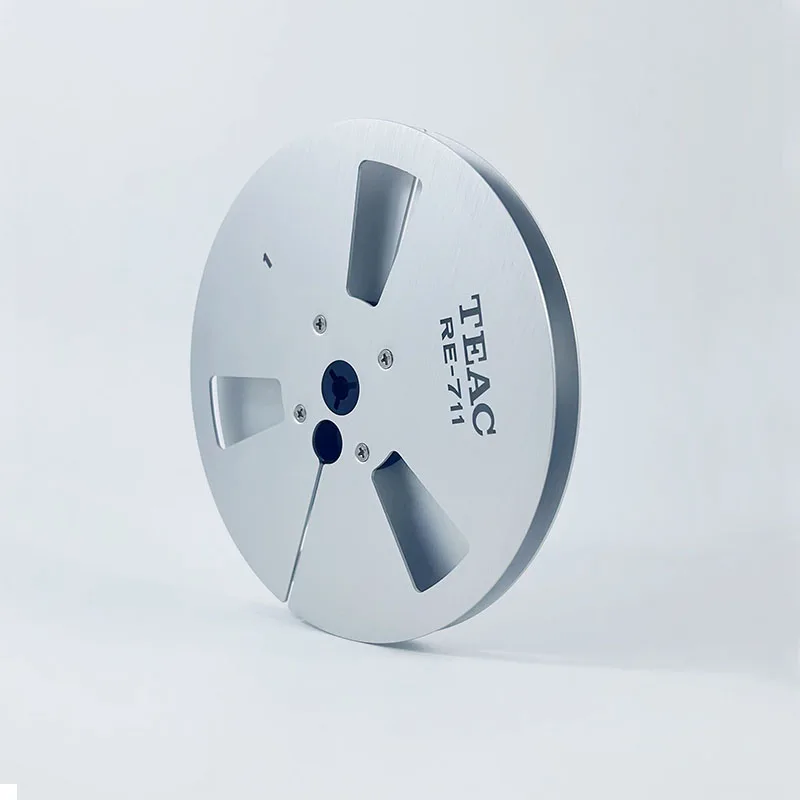 TEAC RE-711 7" x 1⁄4" Zoll leere Bandspule Nab Hub Reel-to-Reel Recorders Zubehör leere Aluminium-Scheibenöffnungsmaschinenteile Image