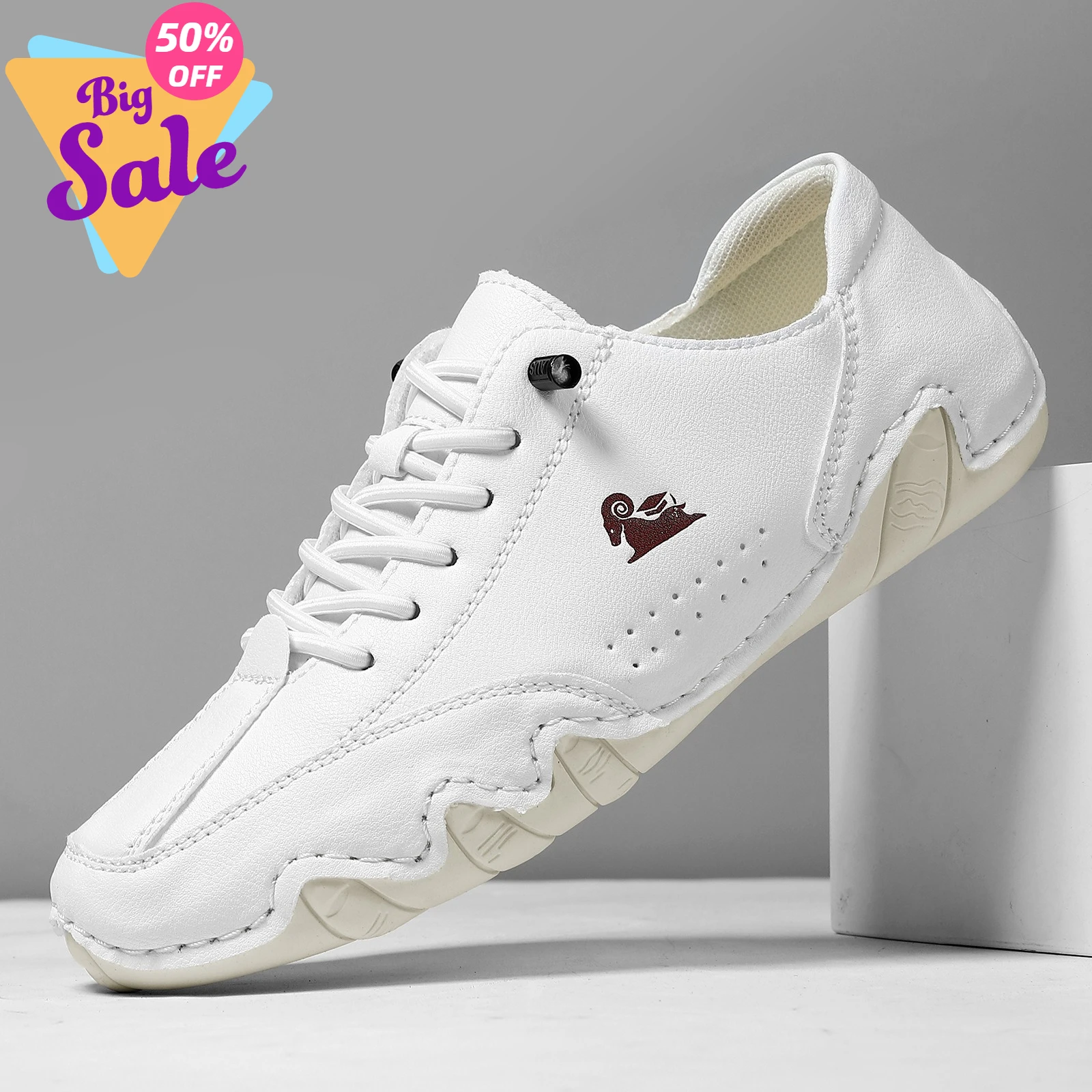LDECK Herrenschuhe für alle Jahreszeiten, neue Freizeitschuhe in Übergröße, modische Low-Top-Schuhe mit weicher Sohle, atmungsaktive Outdoor-Schuhe für Herren, Sport- und Wanderschuhe