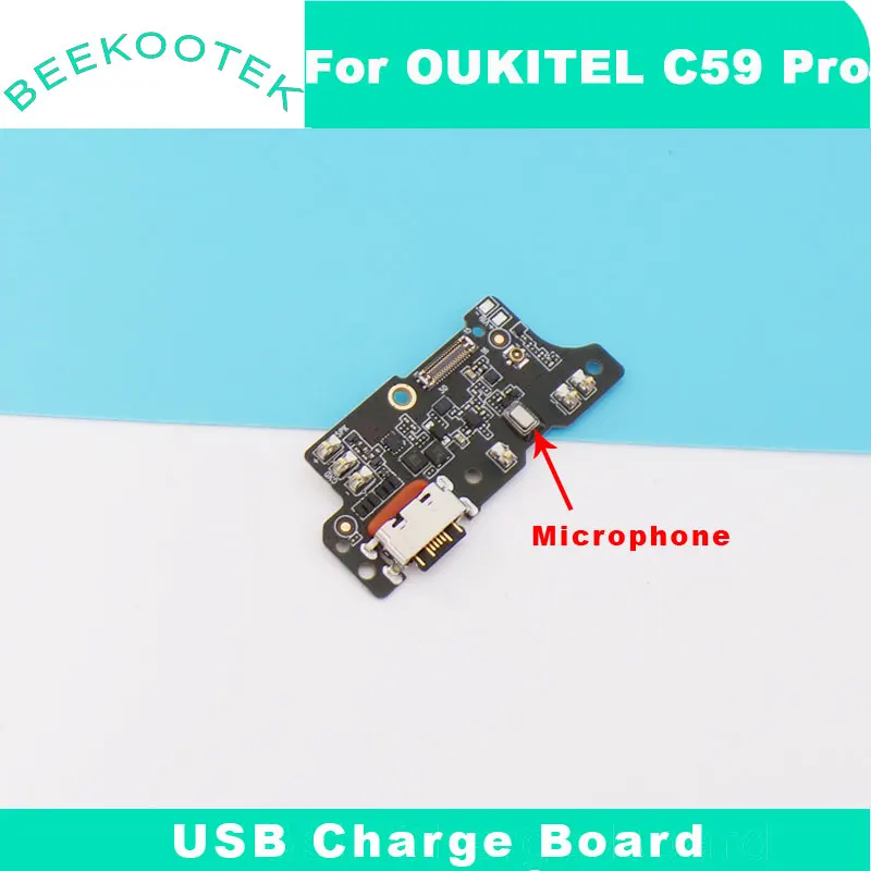 Neues Original Oukitel C53 C59 Pro USB-Board Basis-Ladeanschlussplatine mit Mikrofon für OUKITEL C59 Pro Smartphone Image