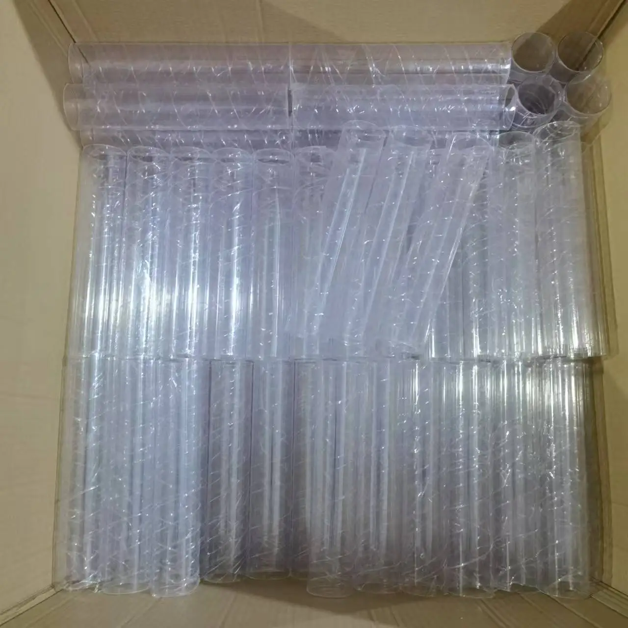 Kegelkerze Hurricane Acryl Zylinder Kerzenhalter für Kegelkerzen, Kunststoff Hurricane Taper Kerzenhalter Klare Röhre Image