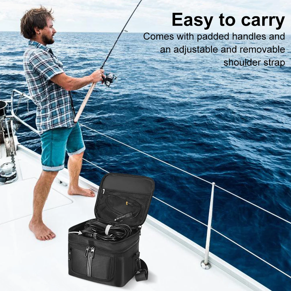 Tragetasche für Ecoflow River 2 Tragbare Powerstation, Reisetasche, Schutzhülle, Wasserdicht, Mehrere Taschen Image