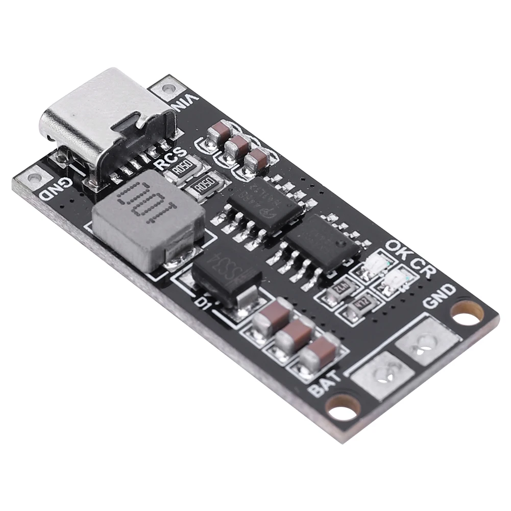 2S 3S 4S Typ-C zu 8,4V 12,6V 16,8V LiPo Polymer Li-Ion Ladegerät Schutzplatine PCB-Modul 1A 2A 4A 18650 Lithium-Batterie Image