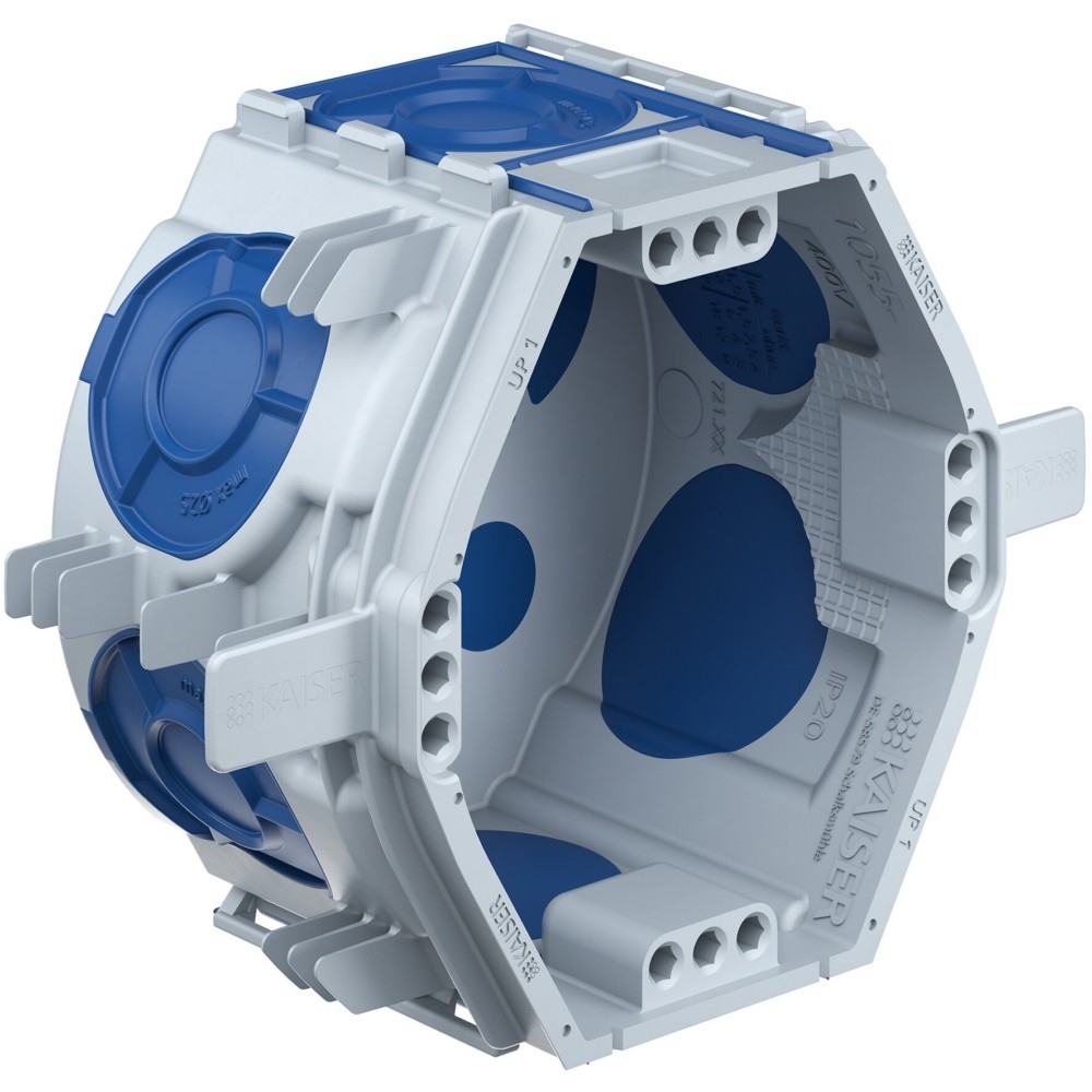 25 Stk. Kaiser Unterputz Gerätedose 1055-26 Image