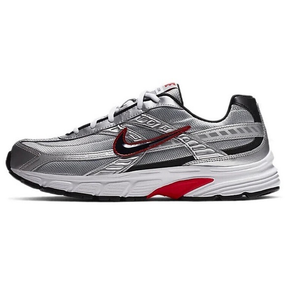 Nike Shoes | *New* Men Nike Initiator Running Athletic Sneakers Metallic Silver (394055 001) | Color: Black/Silver | Size: 11.5