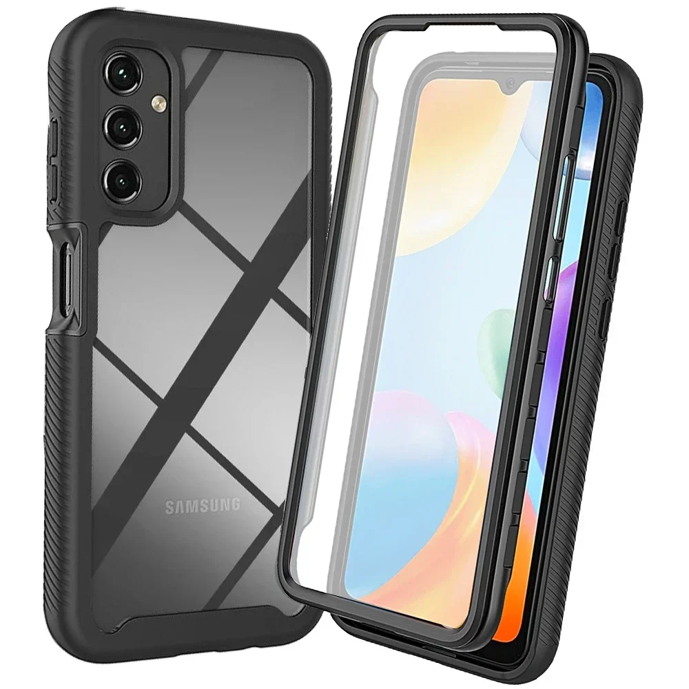 A17 A15 A53 A35 A56 A 55 5G Kristallhülle Vorder- und Rückseite 360° Schutz für Samsung Galaxy A57 A37 A55 A23 A 34 A36 A16 A25 Coque Image