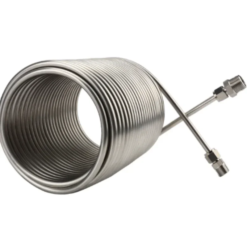 FÜR Heißer Verkauf Spiralwärmetauscher Edelstahl Heiz- und Kühlspule Image