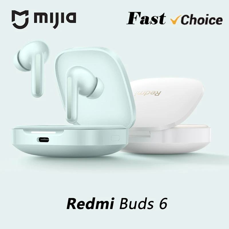 Neue Redmi Buds 6 kabellose Kopfhörer Bluetooth-Kopfhörer mit aktiver Geräuschunterdrückung und langer Akkulaufzeit Image