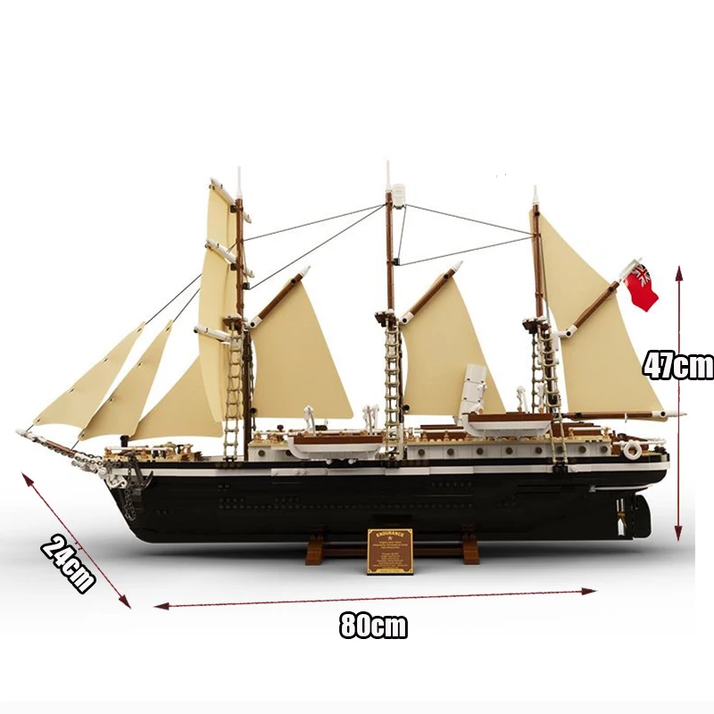 2026 Neu 10335 Das Endurance Explorer Schiff MOC Bausteine DIY Montage Stadt-Bausteine Spielzeug Geburtstagsgeschenk für Kinder Image