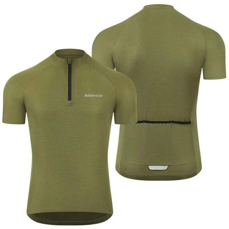 Vêtements de sport de cyclisme d'été pour hommes, vêtements de sport respirants à manches courtes et de haute qualité pour cyclisme sur route de montagne, vêtements de sport à séchage rapide