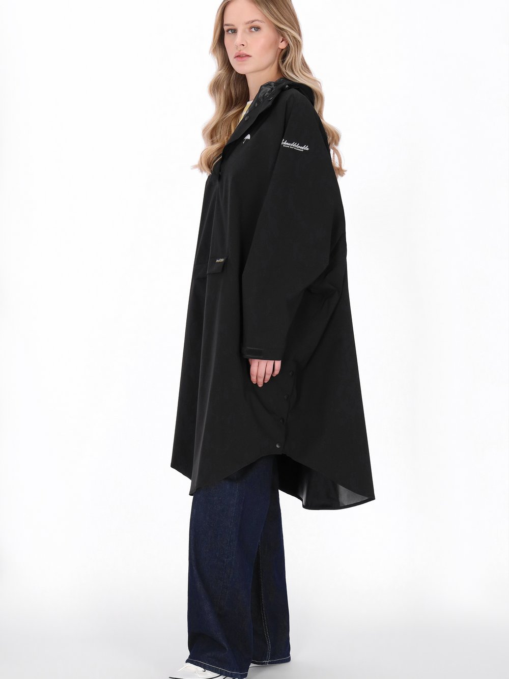 Schmuddelwedda Mantel Damen schwarz, XS Image