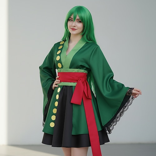 Ozeanabenteurer Strohhutpirat Anime Kleid Outfits Maskerade Cosplay-Anzüge Halloween Anime Expo Kostüm Für Damen Erwachsene Image