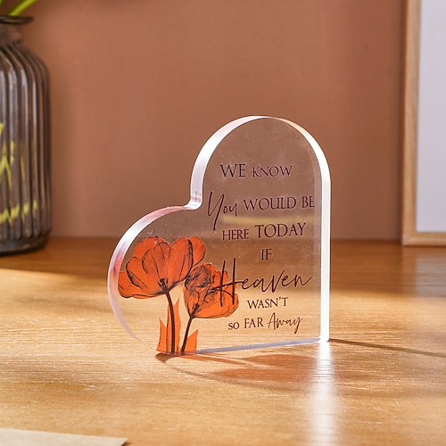 1 Stück, ein herz- und ein schmetterlingsförmiger Dekorationsartikel zum Muttertag. Verschiedene Ausführungen erhältlich. Geeignet als Muttertagsgeschenk und Tischdekoration für Familienfeste. Image