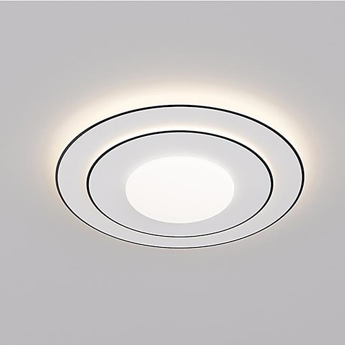 neue moderne einfache kleine wohnzimmer lampe net rot zimmer hauptschlafzimmer led deckenleuchte Image