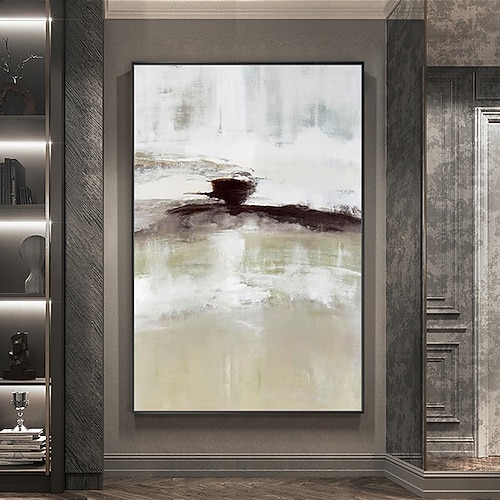 Mintura handgefertigte abstrakte Ölgemälde auf Leinwand, moderne Dekoration, Wandkunst, Bilder für Heimdekoration, gerollte, rahmenlose, ungedehnte Malerei Image