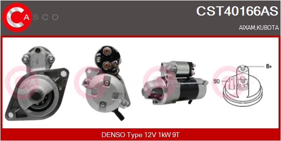 CASCO Starter CST40166AS 12V für AIXAM Image