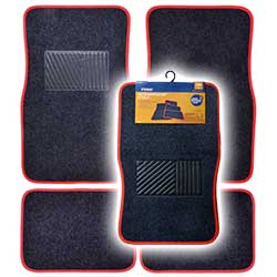 FILMER Autoteppich-Set 4teilig rot 38958 Universal Image