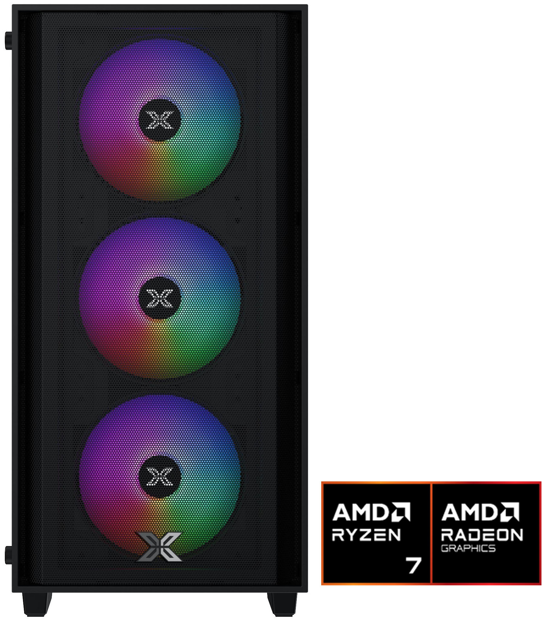 CAPTIVA Gaming-PC "Highend Gaming R99-656", schwarz, ohne Betriebssystem, 16 GB RAM 1.000 GB SSD, Desktop-PCs Image