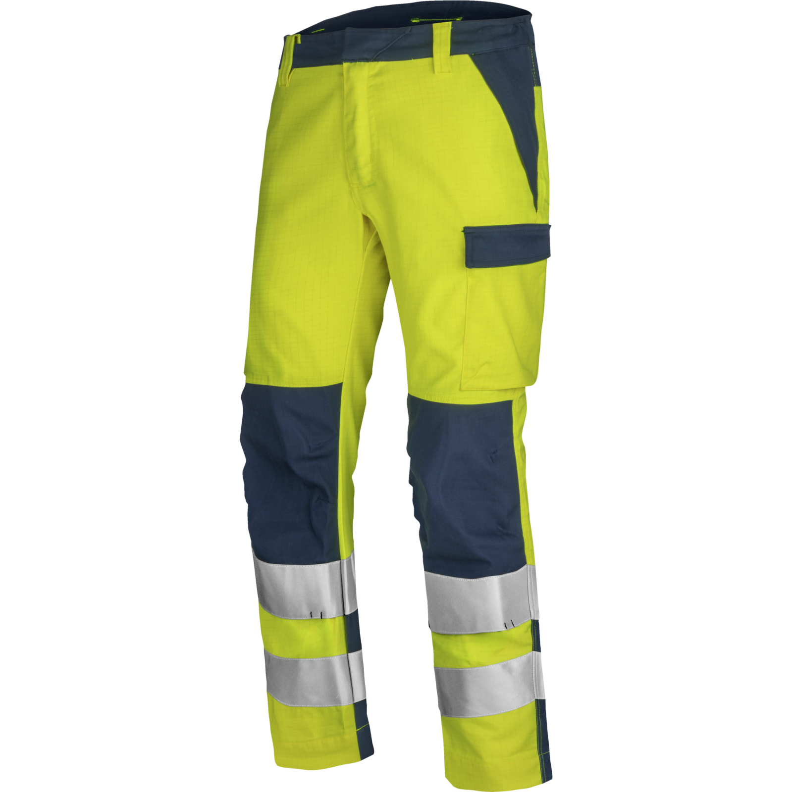 Pantalon de travail multinorme haute visibilité ADEQUACY jaune/marine