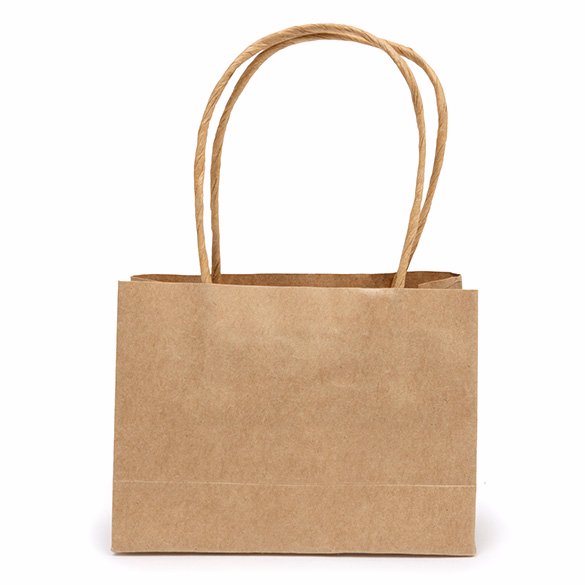 Kraft Paper Merchandise Handle Bags 4 1/2