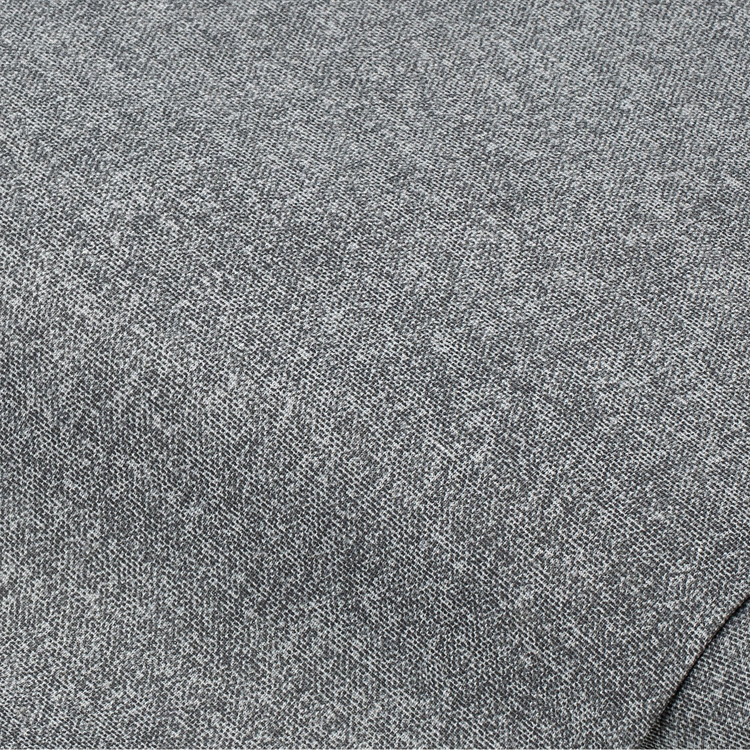 Dekostoff Melange Lorena, grau-color
