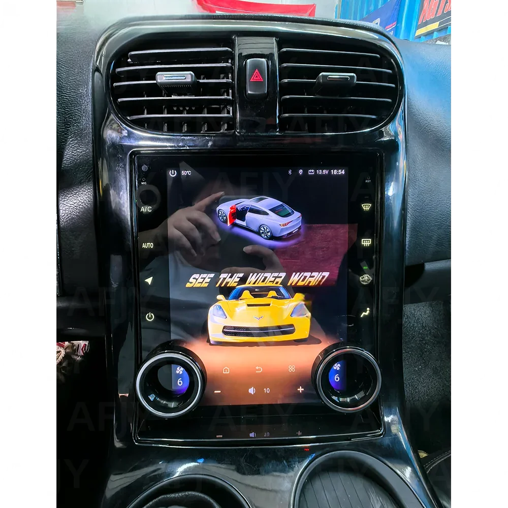 10,4 ''Android 13 Auto Radio Für Corvette C6 2005-2013 Drahtlose CarPlay Multimedia Video Player Stereo Auto GPS navigation DSP Image