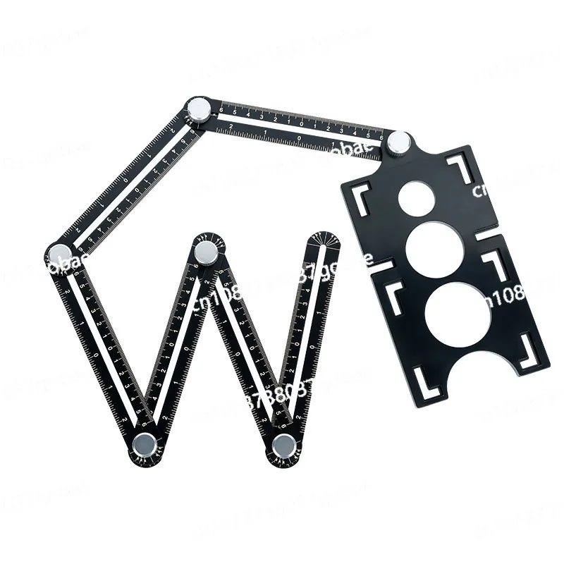 Messung der Strichzeichnung des Fliesenlochöffners Image