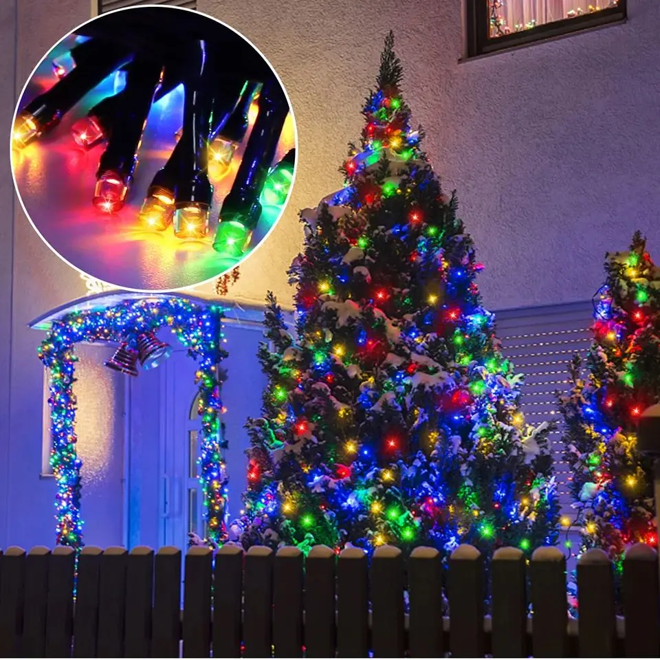 10/20/30/50/100 m Solar Led Außen Beleuchtung Girlande Wasserdichte Led String Licht Garten Lichterkette urlaub Party Hof Lampe